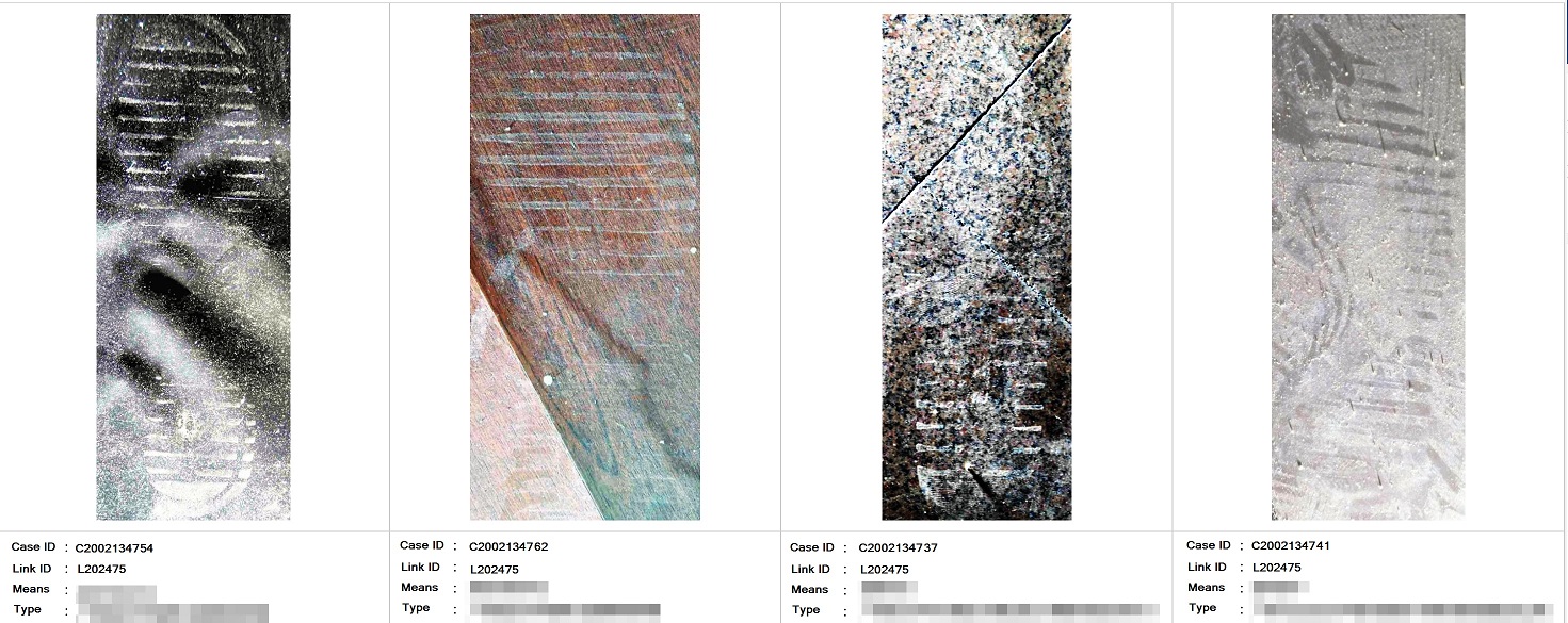 Basic application of footwear impression evidence